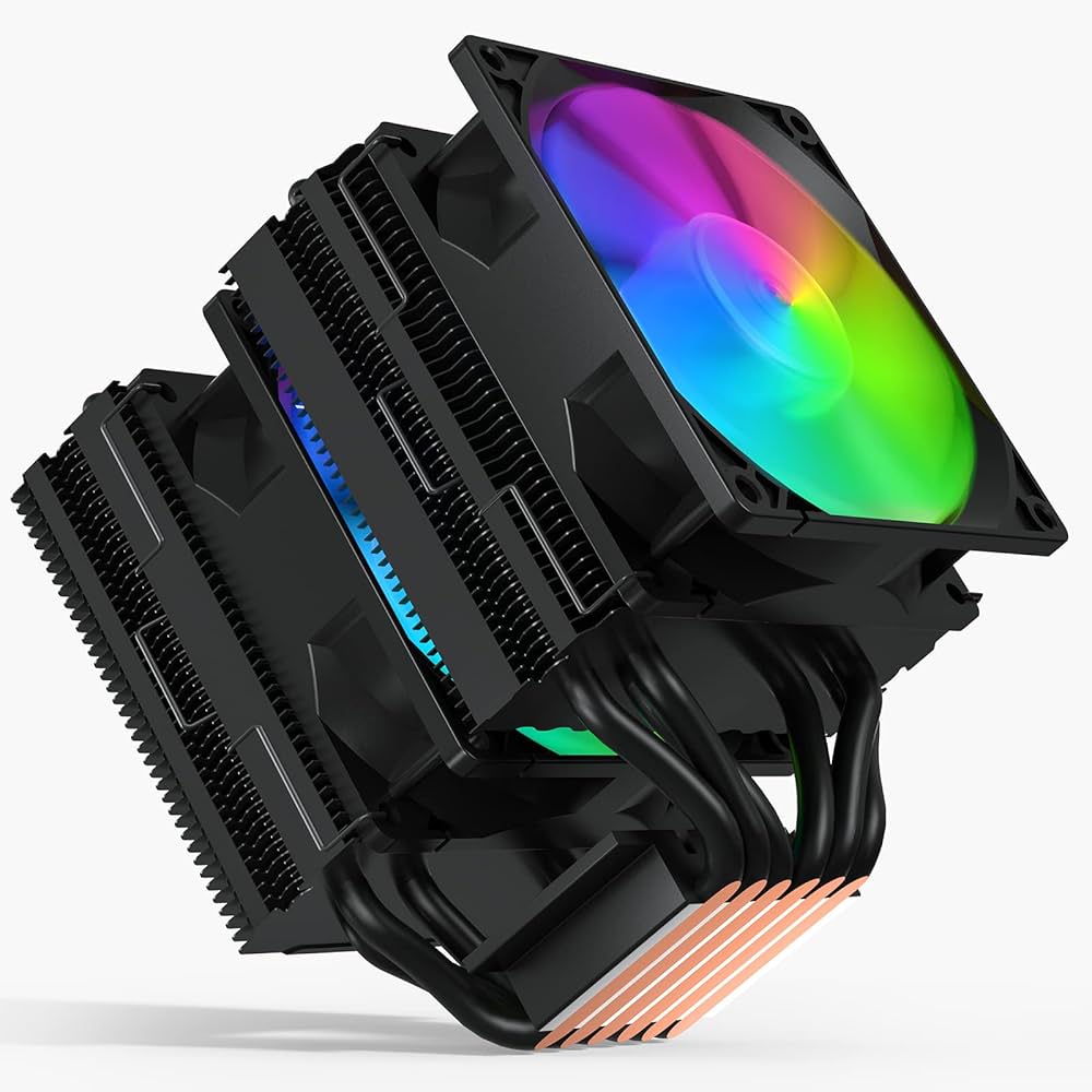 upHere D96C CPUエアクーラー Amazon.co.jp: upHere D96C CPUエアクーラー デュアルタワー